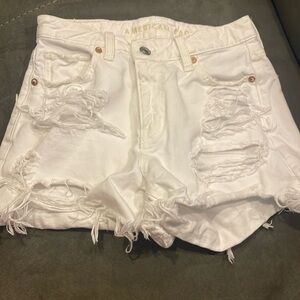 American Eagle High Rise Jean Shorts
